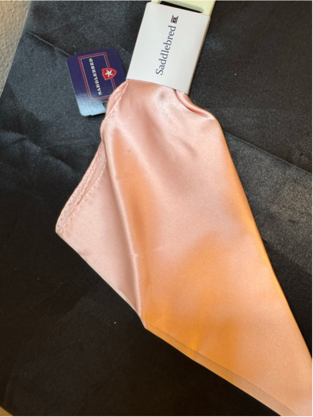 Men's Saddlebred Pocket Square One Size Pink